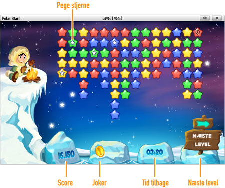 Spil Polar Stars online hos GameDuell. Rejs til Nordpolen og gør stjernebilleder synlige. Spil Polar Stars online hos GameDuell: Bevis at du kan holde hovedet koldt og tænke strategisk.