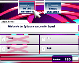 Promi-Quiz 50:50 Joker