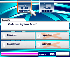 Reise-Quiz 50:50 Joker