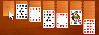 Solitaire                  Turning a card over